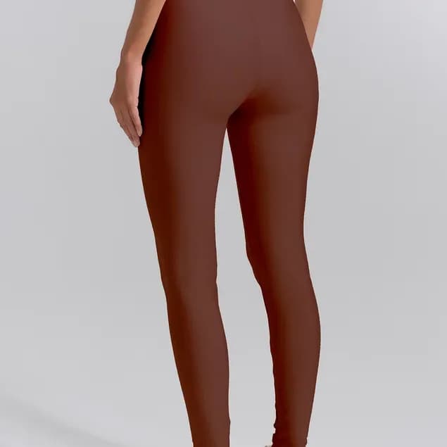 Legging PowerSlim Marron Avelã arm