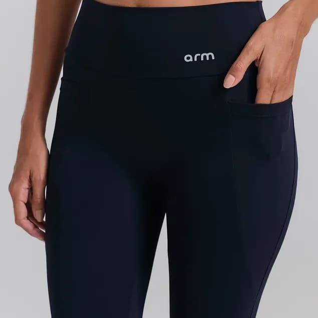 Legging PowerSlim Marron preto noturno arm